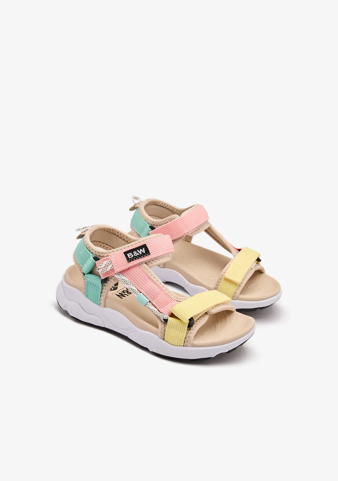Sandalia Sport multicolor pastel B&W