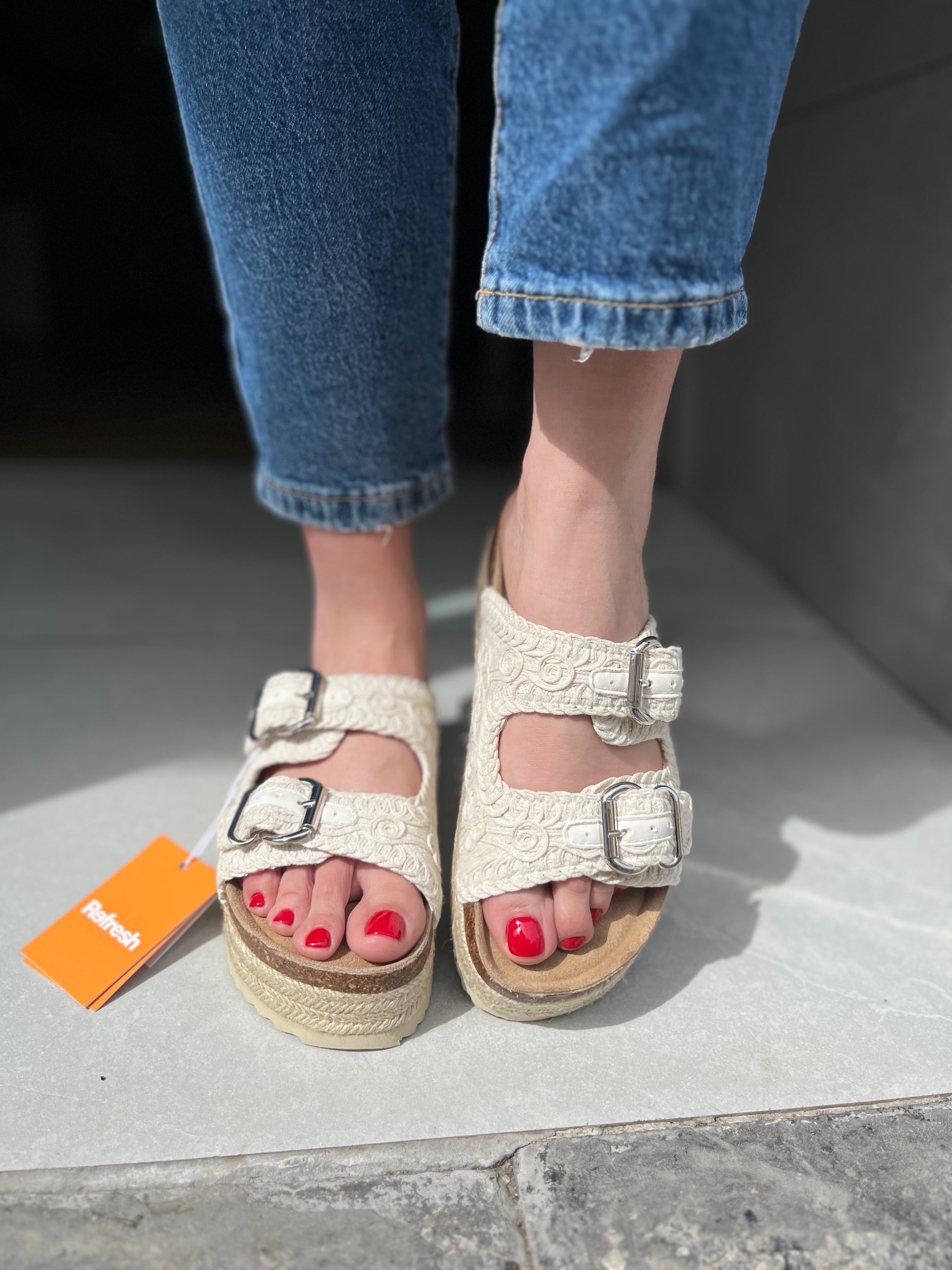 Sandalia Plana Refresh