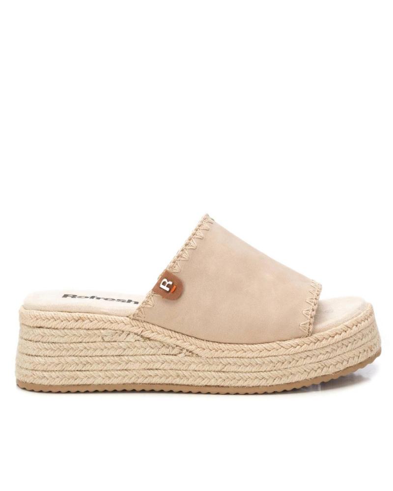 Sandalias Refresh Beige-Camel