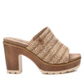 Sandalias de Tacón Refresh Taupe