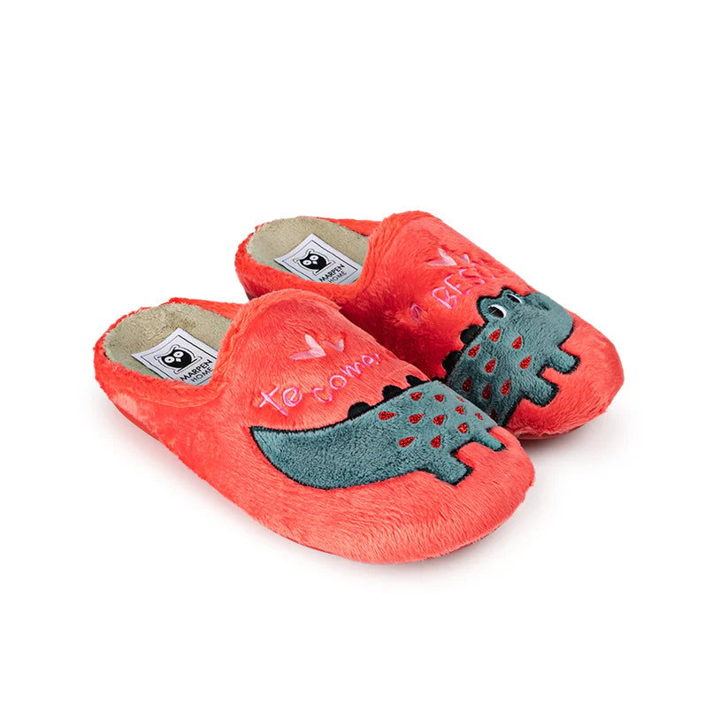 Zapatillas de casa Dino Besos