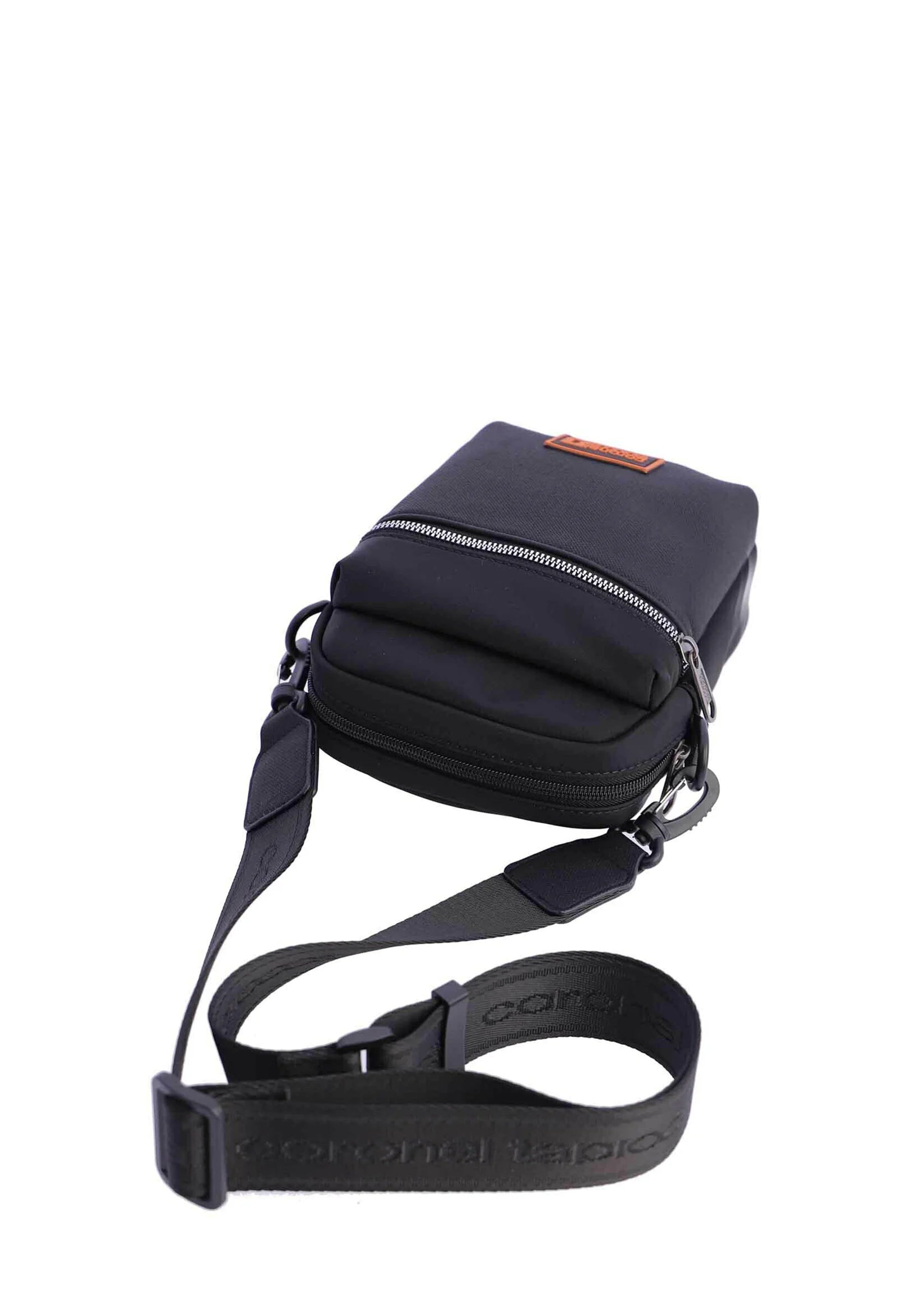 Bandolera Coronel Tapioca Marrón-Negro