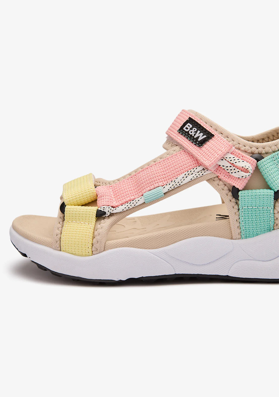 Sandalia Sport multicolor pastel B&W