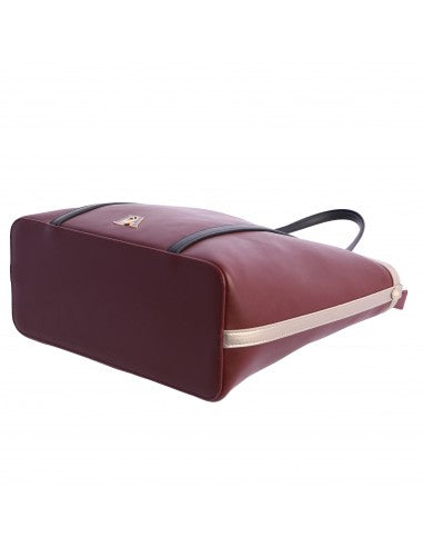 Bolso Shopper Luneta - Burdeos