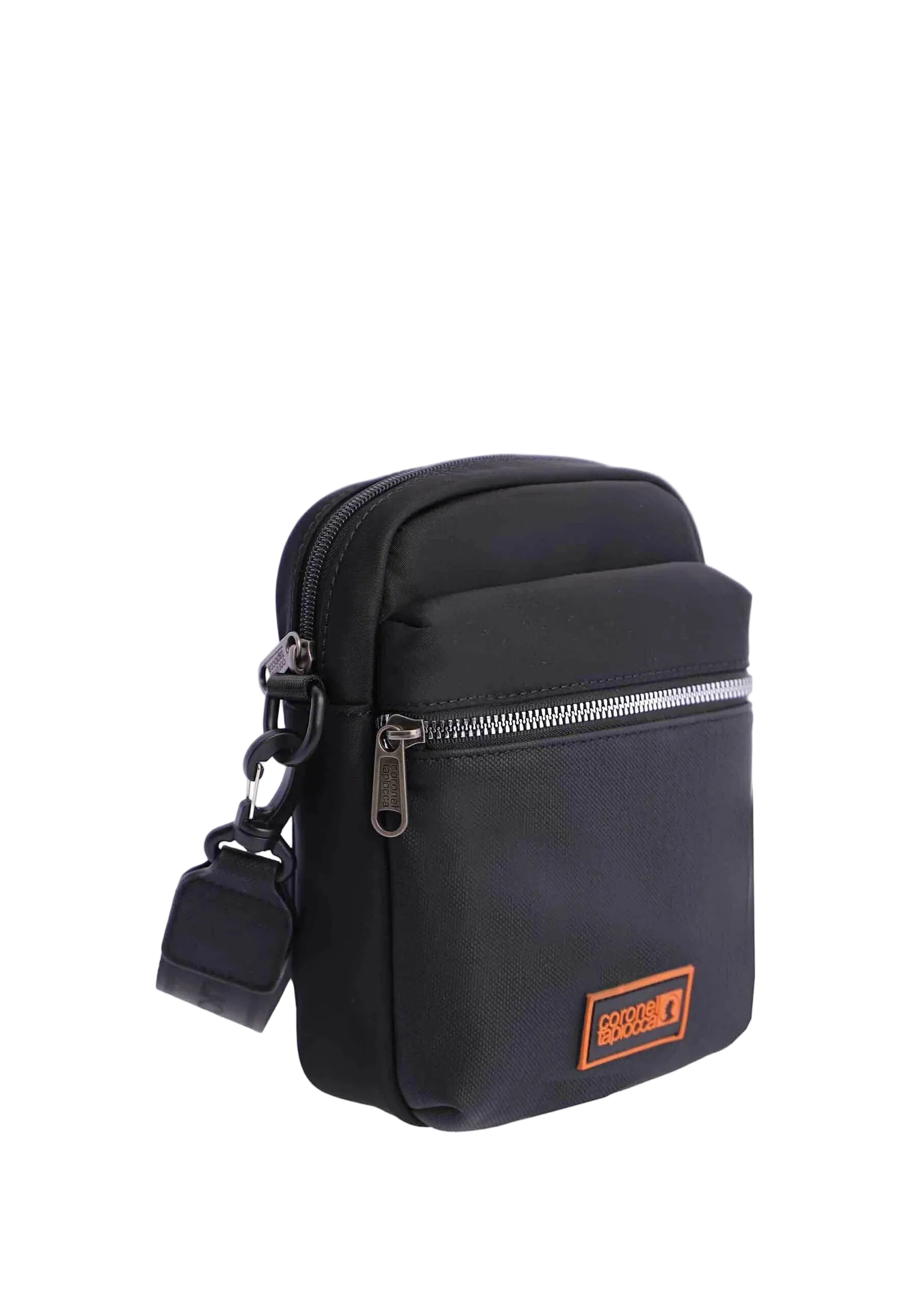 Bandolera Coronel Tapioca Marrón-Negro