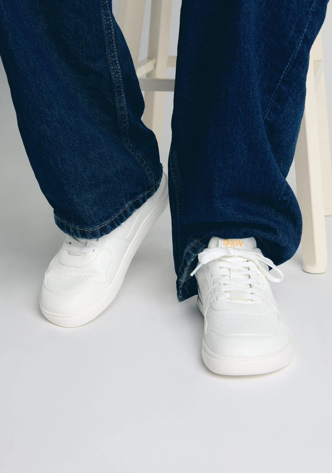 Zapatillas Bajas Barefoot Goflex Blancas